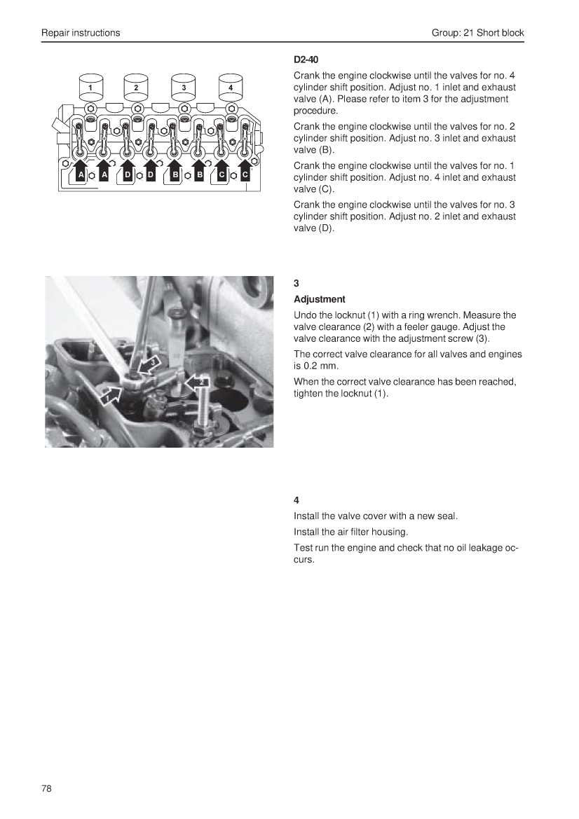  Volvo D1 30 Workshop Manual manual page 81