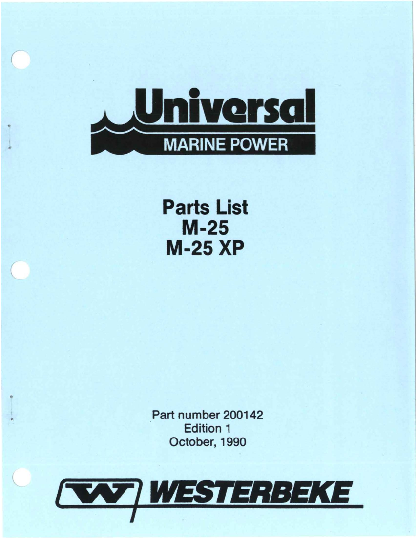  Universal  Diesel  5421      Parts  Manual manual page 1