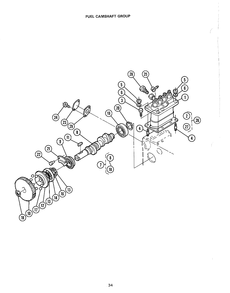 Universal Diesel M 35 Parts Manual