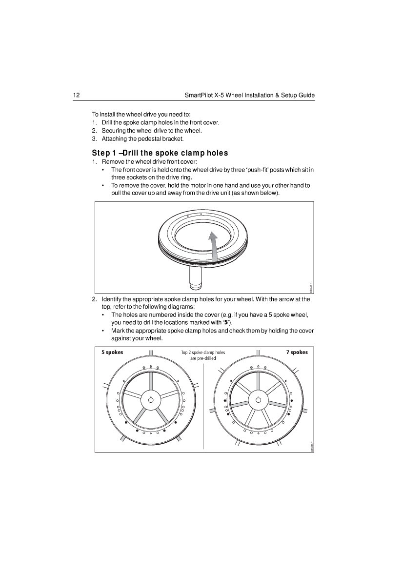  Raymarine Spx 5  Wheel  Pilot  Installation  Instructions 87074 4 manual page 21