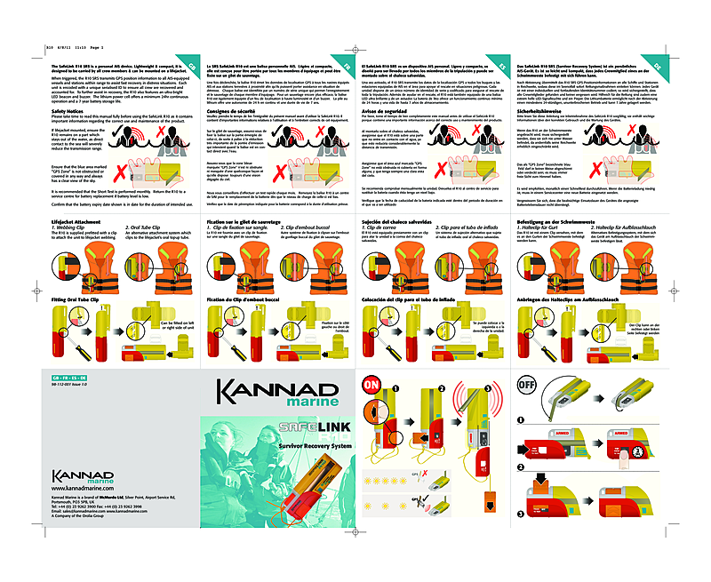   Safelink R10  Manual manual page 1
