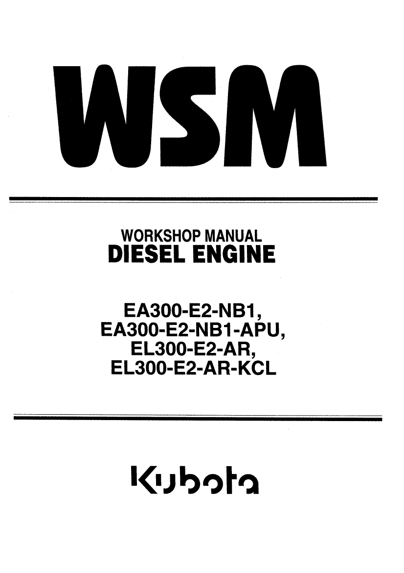  Kubota Vr6500 manual page 1