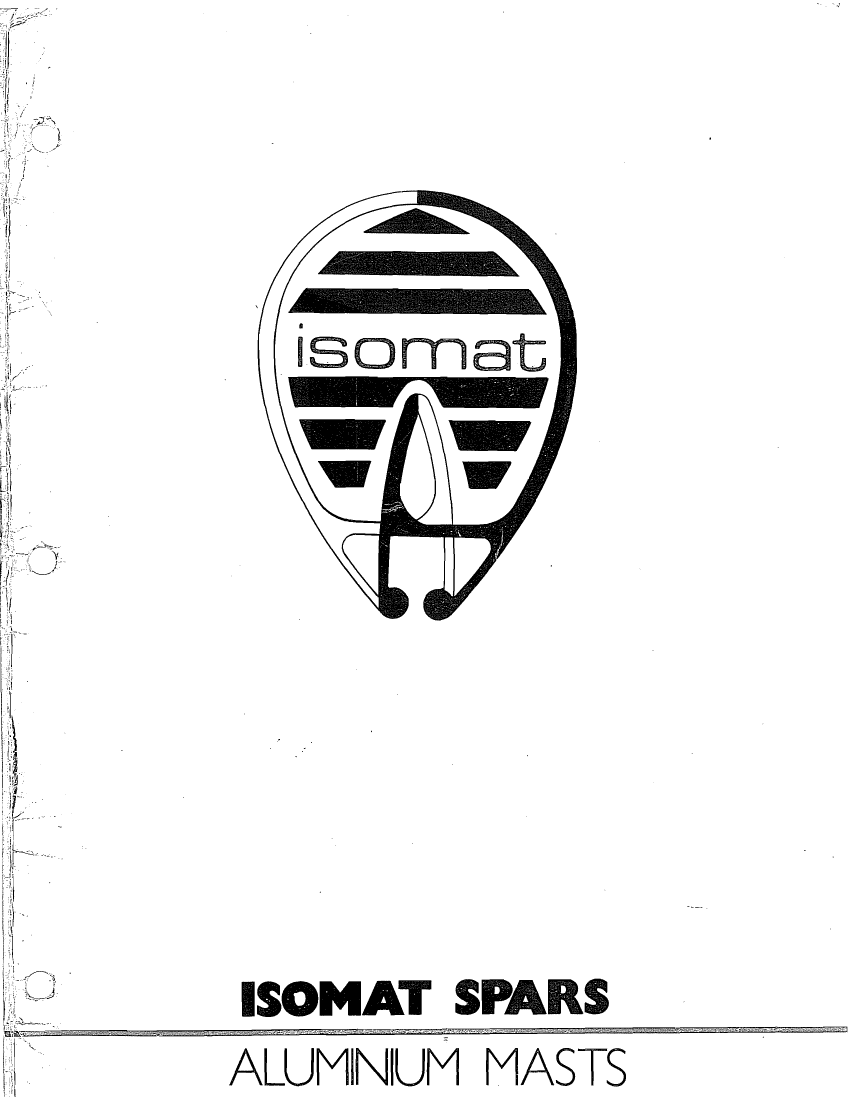   Isomat  Spares  Alumnum. Masts manual page 1