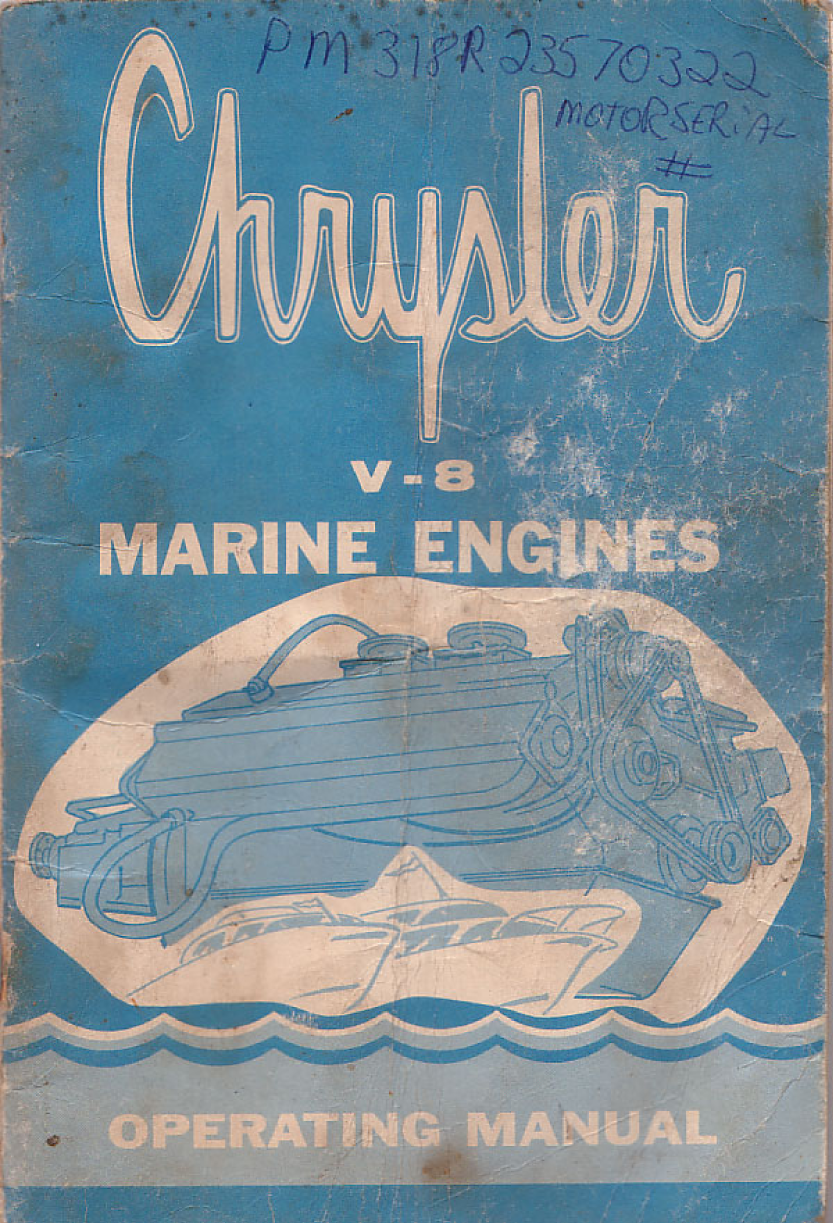 Chrysler  Marine  Engine  Manual manual page 1